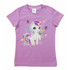 Asti Rövid ujjú póló, Unikornis mintával
