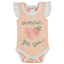 Asti Ujjatlan baba body szívecskés mintával kombidressz, body