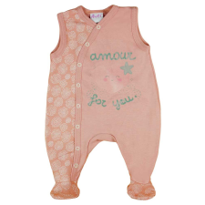 Asti Ujjatlan baba rugdalózó szívecskés mintával rugdalózó