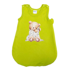 Asti Ujjatlan vékony pamut hálózsák Macis mintával 1 TOG hálózsák, pizsama