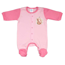 Asti Vékony, pamut, elöl patentos kislány rugdalózó Macis mintával rugdalózó