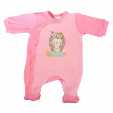 Asti Vékony, pamut, elöl patentos kislány rugdalózó Sünis mintával rugdalózó