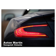  Aston Martin Vanquish Volante / UK-Version (Wall Calendar 2024 DIN A3 landscape), CALVENDO 12 Month Wall Calendar naptár, kalendárium