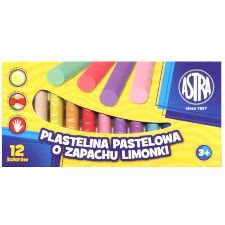 Astra Gyurma ASTRA pasztell 12 színű (WIKR-941481) kreatív és készségfejlesztő