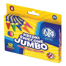 Astra Zsírkréta ASTRA jumbo kerek 12 színű kréta