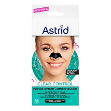 Astrid Clear Control, fekete szénnel, 6 darab arctisztító
