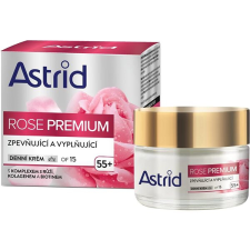 Astrid Rose Premium 55+ - feszesítő, tápláló nappali krém, OF15, 50ml arckrém