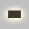 Astro Lighting Edge Reader Mini barna LED fali lámpa olvasólámpával (AST-1352040) LED 2 izzós IP20