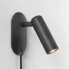 Astro Lighting Gio fekete fali olvasólámpa (AST-1473007) GU10 MR11 1 izzós IP20