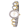  ASTRON 8051-9 női karóra, bicolor színű titánium tok és csat, fehér számlap, keményített ásványüveg, quartz szerkezet, cseppmentes vízállóság