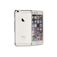 Astrum MC220 keretes átlátszó, alul felül dekorcsíkos Apple iPhone 6 Plus / 6S Plus tok ezüst tok és táska