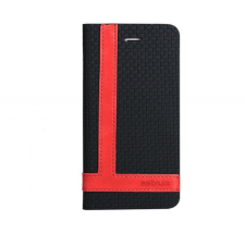 Astrum MC790 TEE PRO mágneszáras Samsung G930 Galaxy S7 könyvtok fekete-piros tok és táska