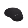 Astrum MP210 fekete egérpad szilikonos csuklótámasszal