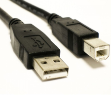 Astrum USB nyomtató kábel 1.8meter CB-U2AB18-BK UB201 audió/videó kellék, kábel és adapter