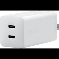 Asus AC65-05 65W univerzális hálózati töltő adapter fehér (GaN) (90XB09AN-BPW010) mobiltelefon kellék