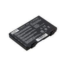 Asus K40 K40 laptop akkumulátor, új, gyárival megegyező minőségű helyettesítő, 6 cellás (4400mAh) asus notebook akkumulátor