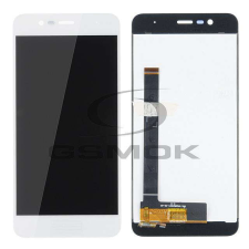 Asus LCD + Érintőpanel Teljes Asus Zenfone 3 Max Zc520tl Fehér No Logo mobiltelefon, tablet alkatrész