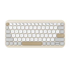 Asus Marshmallow KW100 Bluetooth billentyűzet Oat Milk színű (KW100 Oat MilkHU) billentyűzet