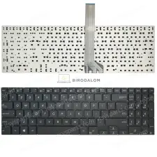 Asus P4540UQ, P4540 gyári billentyűzet, fekete (US kiosztás) laptop alkatrész