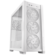 ASUS PER Asus ház tuf gaming gt302, tápegység nélkül, fehér, üvegfalú számítógép ház