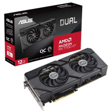 Asus Radeon RX 7700 XT 12GB GDDR6 Dual OC Edition Videókártya videókártya