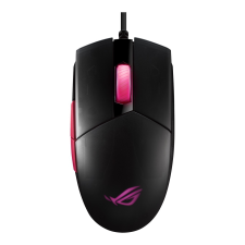 Asus ROG Strix Impact II Electro Punk USB Gaming Egér - Fekete/Rózsaszín egér