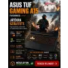 Asus TUF Gaming A15 FA506NCG - 16 GB RAM - 2000 GB SSD - AMD Ryzen 7 7445HS, 2000 GB PCI EXPRESS , 16 GB , NVIDIA GeForce RTX 3050, FreeDos; FA506NCG-HN207-16gb-2tbssd