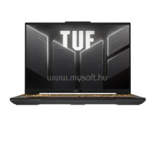 Asus TUF Gaming F16 FX607JU-QT088W (Mecha Gray) + TYPE-C hálózati adapter | Intel Core i7-13650HX | 16GB DDR5 | 250GB SSD | 0GB HDD | 16" matt | 2560X1600 (WQHD) | nVIDIA GeForce RTX 4050 6GB | W11 PRO laptop