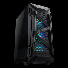 Asus TUF Gaming GT301 RGB Tempered Glass Black számítógép ház