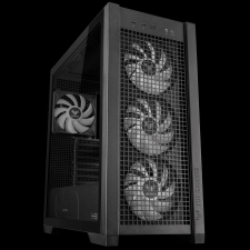 Asus TUF Gaming GT302 ARGB Számítógépház - Fekete számítógép ház