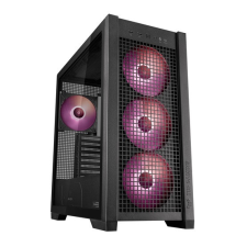 Asus TUF GAMING GT302 TG ARGB BLACK - midi számítógépház - Fekete számítógép ház