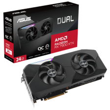 Asus Vga asus amd rx 7900 xtx 24gb gddr6 - dual-rx7900xtx-o24g videókártya