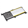 Asus X556UF gyári új laptop akkumulátor, 2 cellás (4900mAh)