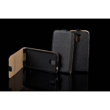 Asus Zenfone 2 ZE551ML fekete szilikon keretes vékony flip tok tok és táska