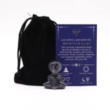  Ásvány Földönkívüli - Labradorit 40x30x15mm gyógyhatású készítmény