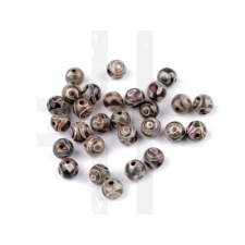  Ásványi gyöngyök tibeti agát - 10 db/csomag dekorációs kellék