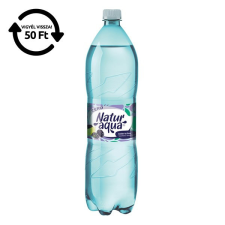Ásványvíz szénsavas NATURAQUA Emotion Szeder-Lime Zero 1,5 L DRS üdítő, ásványviz, gyümölcslé