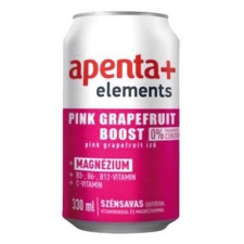  Ásványvíz szénsavmentes APENTA+ Elements Pink Grapefruit Boost 0,33L üdítő, ásványviz, gyümölcslé