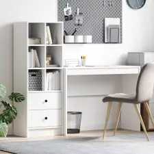  Asztal Fehér 145,5 x 40 x 127 cm 2 db íróasztal