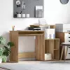  Asztal fiókkal Artisan tölgy 120,5 x 44 x 88,5 cm Faanyag