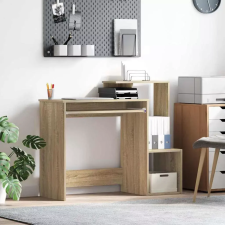  Asztal fiókkal Sonoma tölgy 106 x 41 x 88.5 cm Faanyag íróasztal