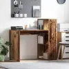  Asztal polcokkal tárolóval Öreg fa 108 x 55 x 103.5 cm Faanyag