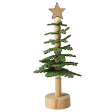  Asztaldísz filc fenyő golyós (világoszöld) fajáték