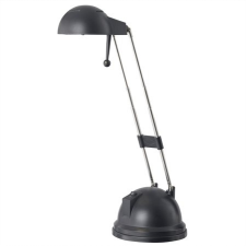  Asztali lámpa, halogénizzó, 20 W, "Pitty", fekete világítás