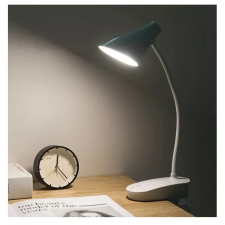  Asztali LED lámpa, csíptetős, állítható fényerő és színhőmérséklet, akkumulátor világítás