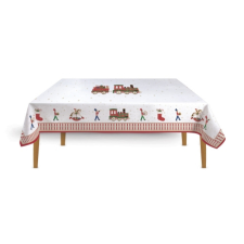 Asztalterítő 145x250cm, 100% pamut, Polar Express asztalterítő és szalvéta