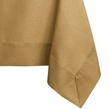  Asztalterítő Empire arany sima klasszikus 110x110 AmeliaHome lakástextília