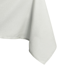  Asztalterítő Empire krémszínű sima klasszikus 150x300 AmeliaHome lakástextília
