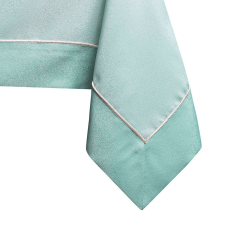  Asztalterítő Empire mentazöld sima klasszikus 140x500 AmeliaHome lakástextília