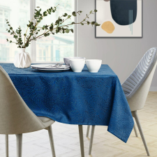  Asztalterítő Gaia indigókék dombornyomott növényi 60x60 AmeliaHome lakástextília